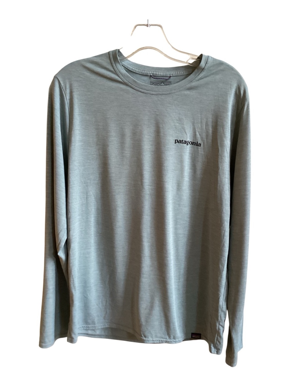 Patagonia Capilene Cool Daily Graphic LS Tee Green Mens size M